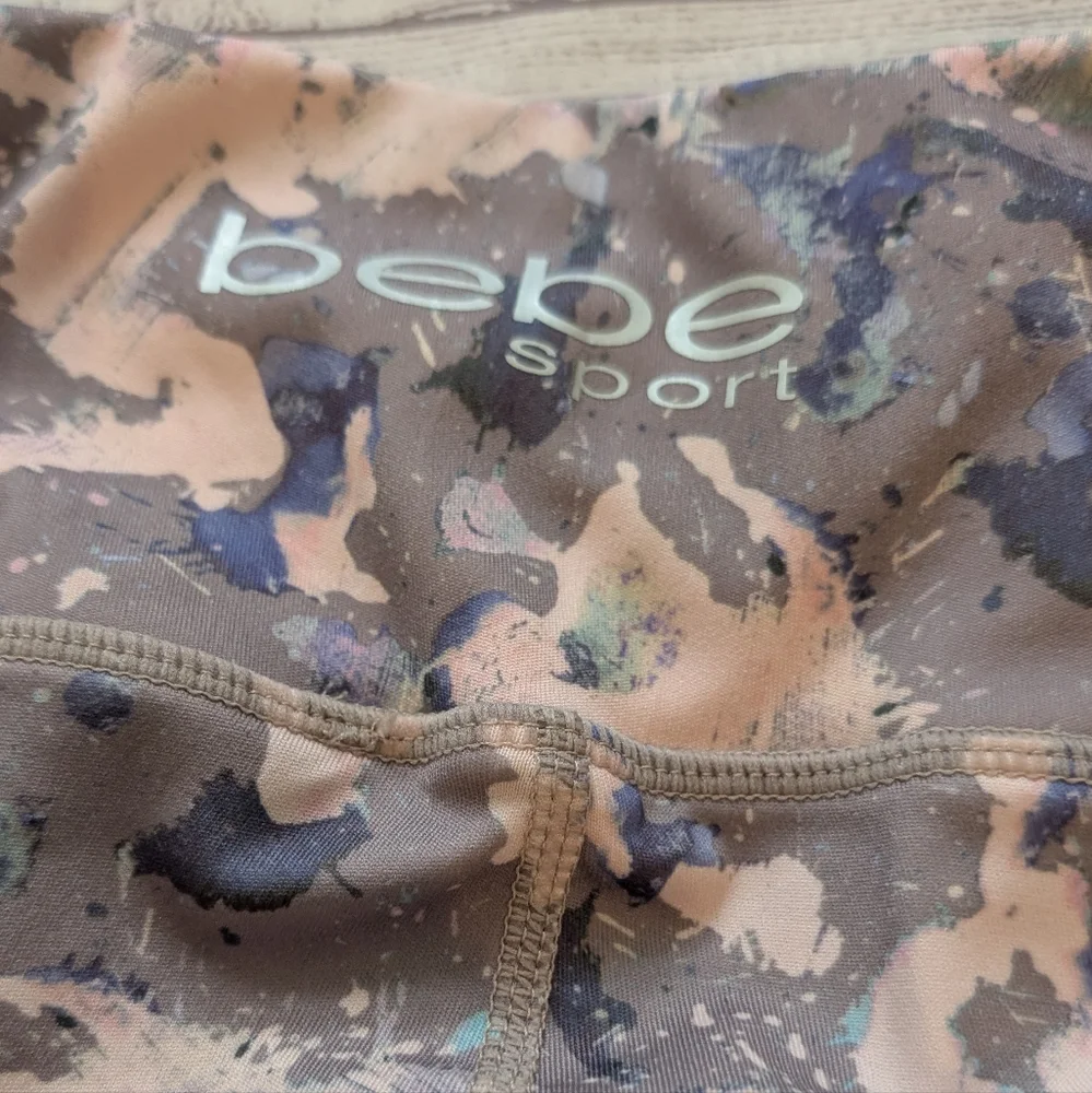 Bebe Sport Athletic Biker Shorts. Size Medium - Picture 5 of 10